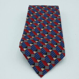 Handmake Hubert White J.Z. Richards Tie 58"L